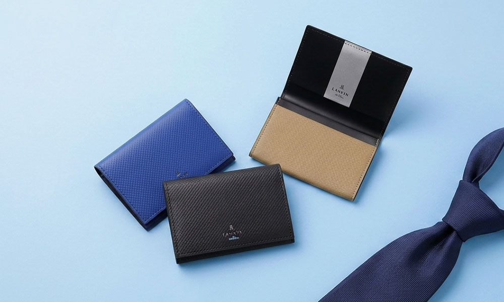 LANVIN en Bleu(ランバン オン ブルー)名刺入れ|父の日ギフト特集2026